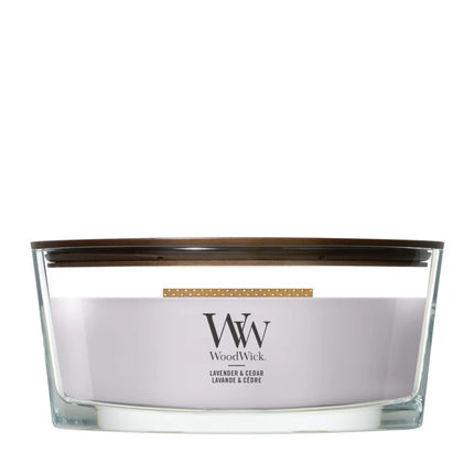 WoodWick Lavender & Cedar Ellipse Candle - 454gr