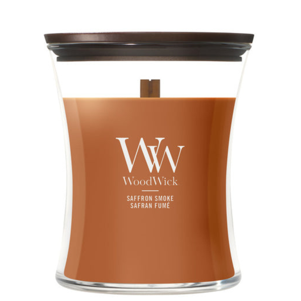 WoodWick Saffron Smoke Medium Candle - 275gr