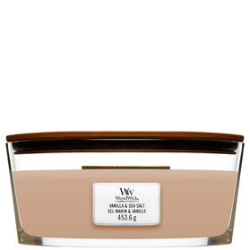 WoodWick Vanilla & Sea Salt Ellipse Candle - 454gr