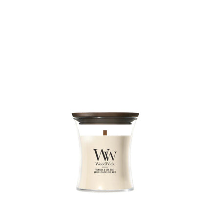 WoodWick Vanilla & Sea Salt Mini Candle - 85gr