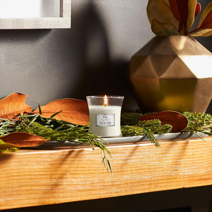 WoodWick White Tea & Jasmine Ellipse Candle - 454gr