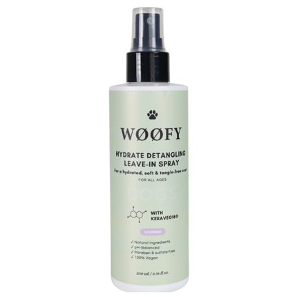 WØØFY Hydrate Detangling Leave-In Spray Lavender - 250ml