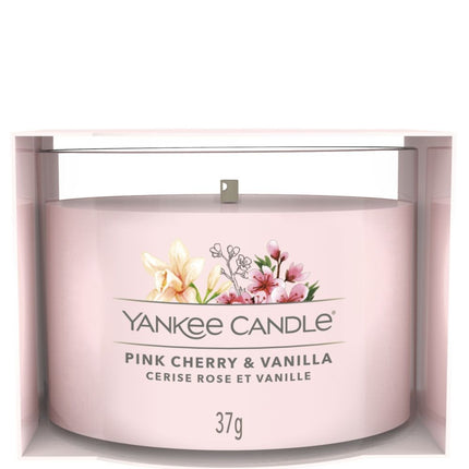 Yankee Candle Pink Cherry & Vanilla Filled Votive - 37gr