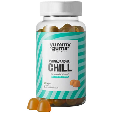 Yummygums Ashwagandha Chill Gummies - 60pcs