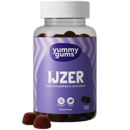 Yummygums IJzer Gummies - 30pcs