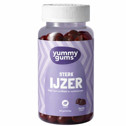 Yummygums Ijzer Sterk Gummies - 60pcs