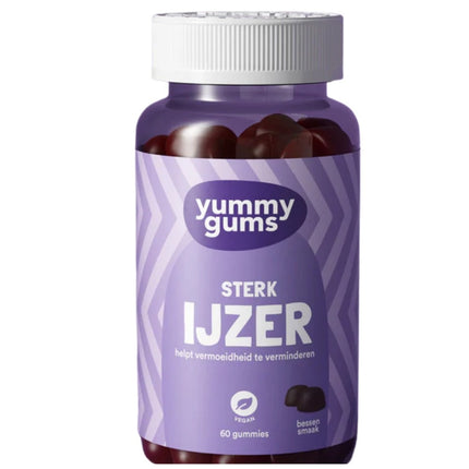 Yummygums Ijzer Sterk Gummies - 60pcs
