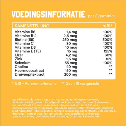 Yummygums Na Zwangerschap Mommy Gummies - 60pcs