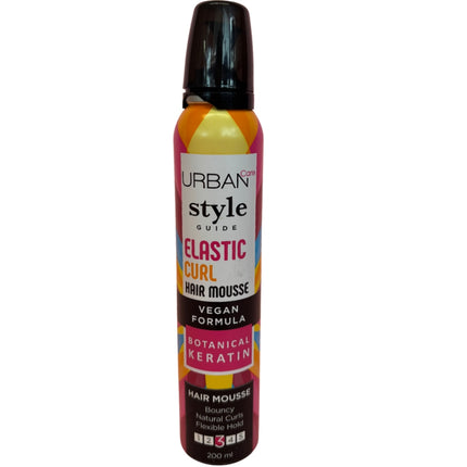 Zero Waste Urban Care Style Guide Elastic Curl Hair Mousse - 200ml