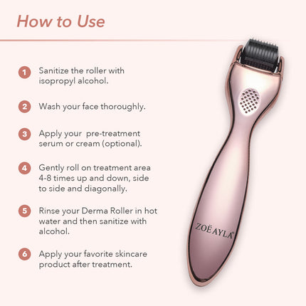 Zoe Ayla 3-delige Microneedling Set