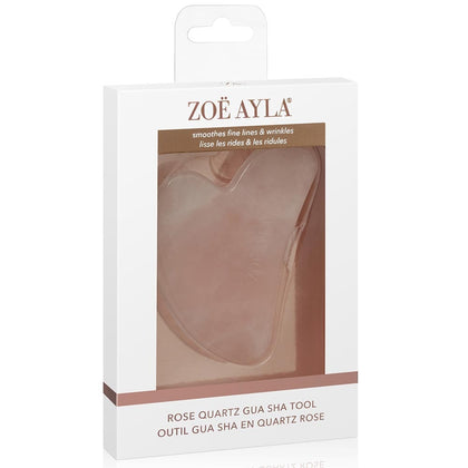 Zoe Ayla Rose Quartz Gua Sha